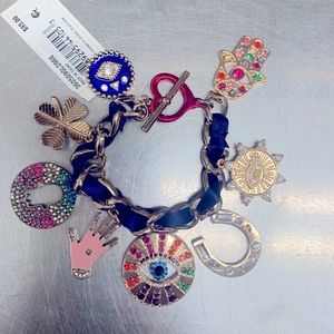 Betsey Johnson lucky charm bracelet